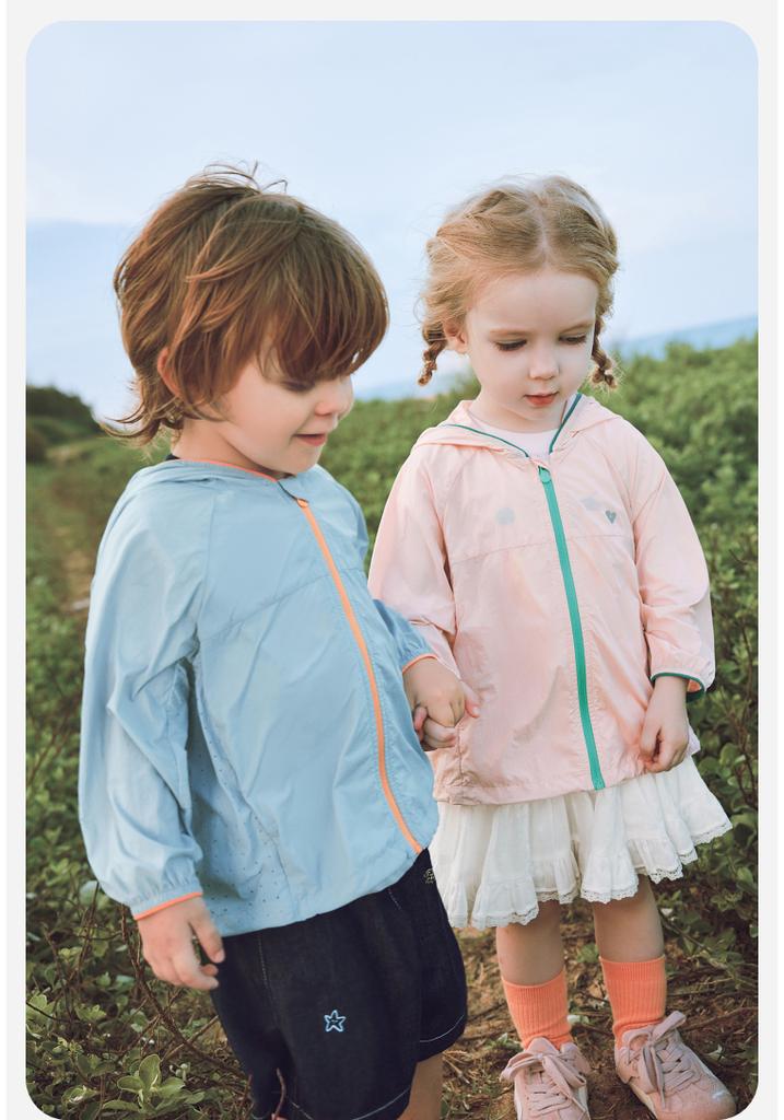 [Little Sea Breeze] Mini Balabala Men's and Women's Sunscreen Clothes for Baby Styling Cool Storage Bag UPF50+