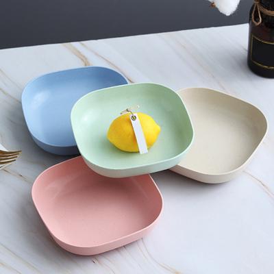 Non-stick Salad Bowl Large Capacity Food Grade Versatile Dessert Snack Cake Serving Plate Household Supplies