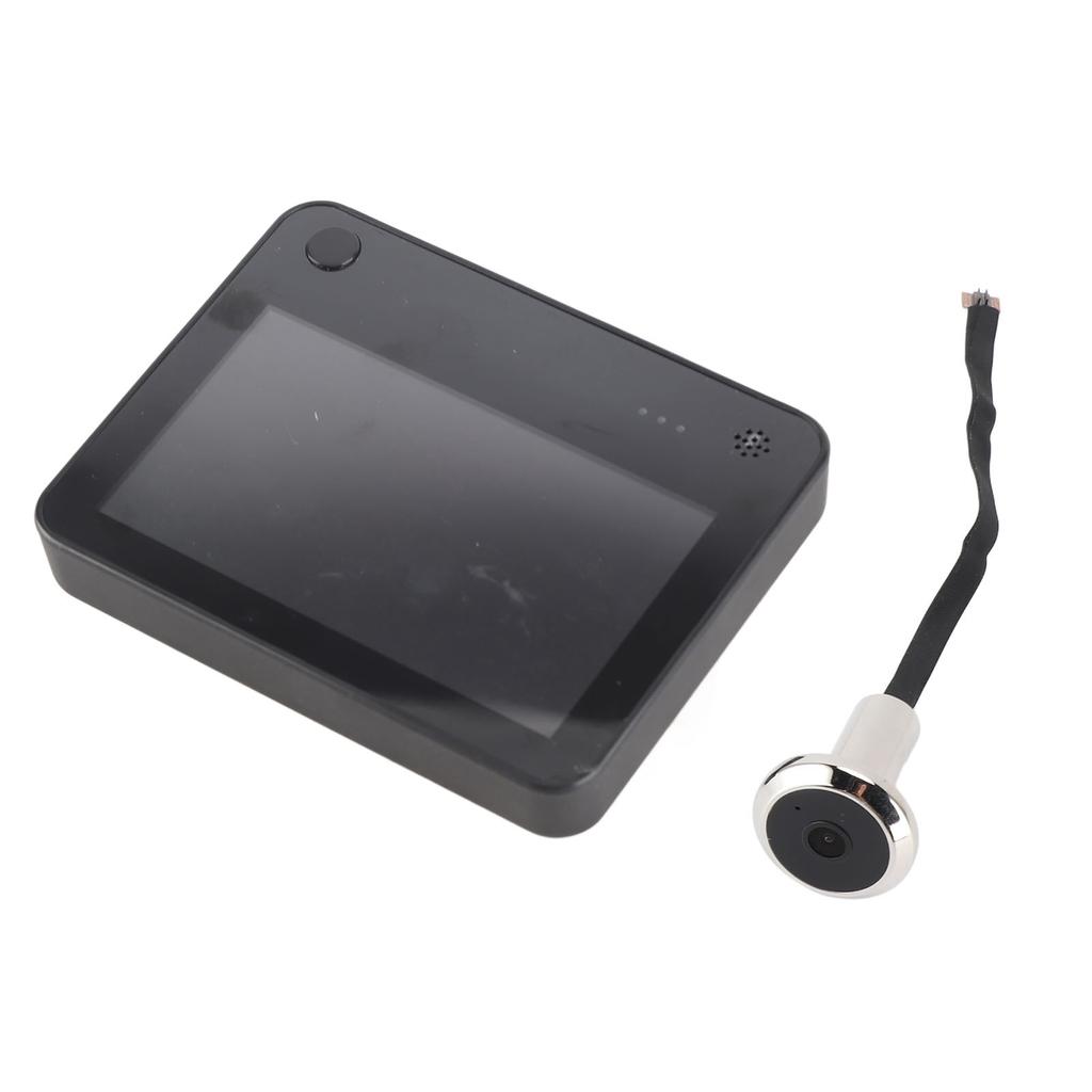 Türspion mit 4,3-Zoll-Display Nachtsicht Echtzeit-Videoaufzeichnung Diebstahlschutz Anti-Peeping