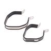 Motorcycle 60.5Mm Exhaust Pipe 51Mm Muffler Universal Fixed Circle Carbon Fiber Holder Clamp Fixed Ring Support Bracket
