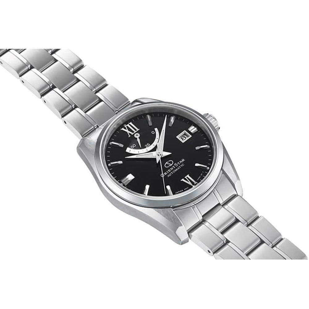 Orient Star Men S Automatic Watch Contemporary Date Black Rk Au0004b