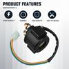 LOCOPOW GY6 Starter Solenoid Relay For Chinese 50Cc 125Cc 110Cc 150Cc 200Cc 250Cc ATV 4 Wheel Scooter Go Kart Quad Moped Dirt Pit Bike Tao Tao