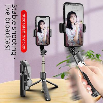 Bluetooth selfie tyč L08: Stabilizátor kardanu a stativ s ochranou proti otřesům