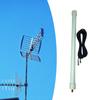 ABS Half Antennas 1090MHz Frequency 12dBi Gains Strips Line Receiving Antennas Simple Installation for Radio Enthusiasts