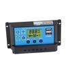 30A Solar Charge Controller Solar Panel Battery Intelligent Regulator with Dual USB Port Digital Display