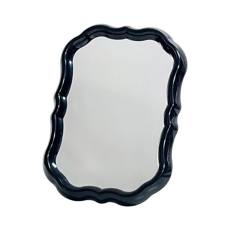 Creative Desktop Vanity Mirror for Students - High-Value Flower Design