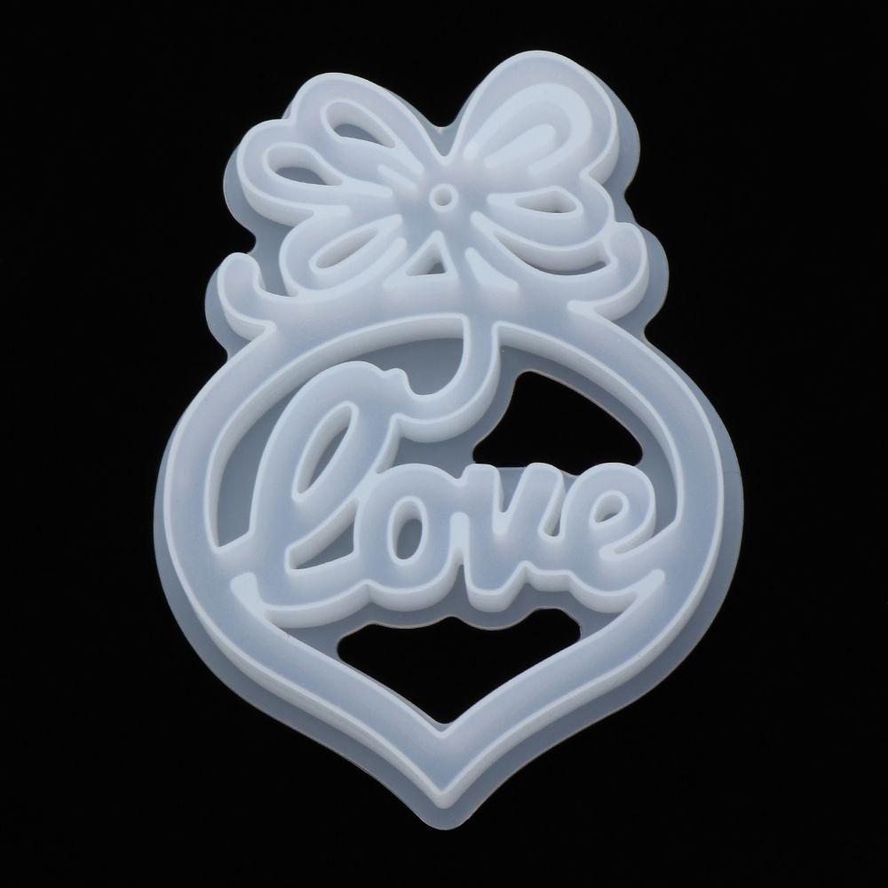 Anhänger zum Aufhängen, Weihnachtsbaum, Weihnachtsschmuck, Silikonform, Epoxidharzformen, Kristallharzform