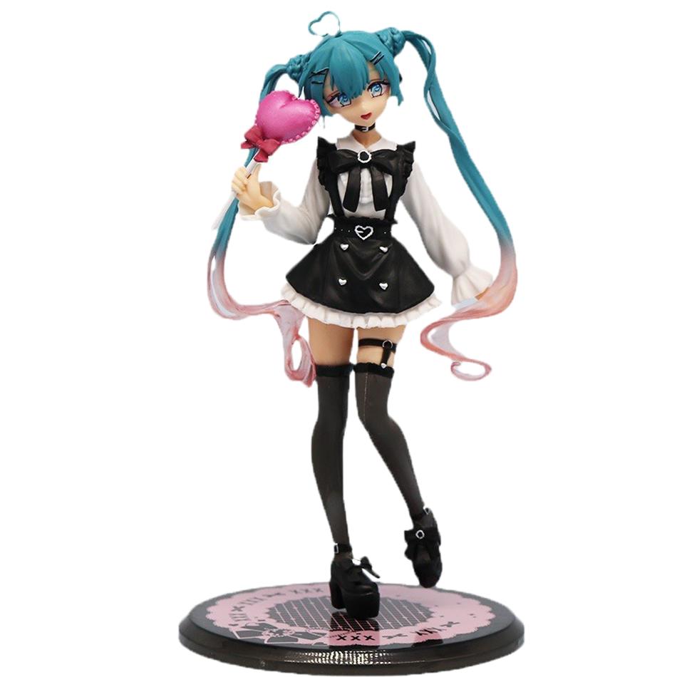 

Sale Hatsune Miku X Cinnamoroll Figure Anime Collectible Models Decorative Decorations