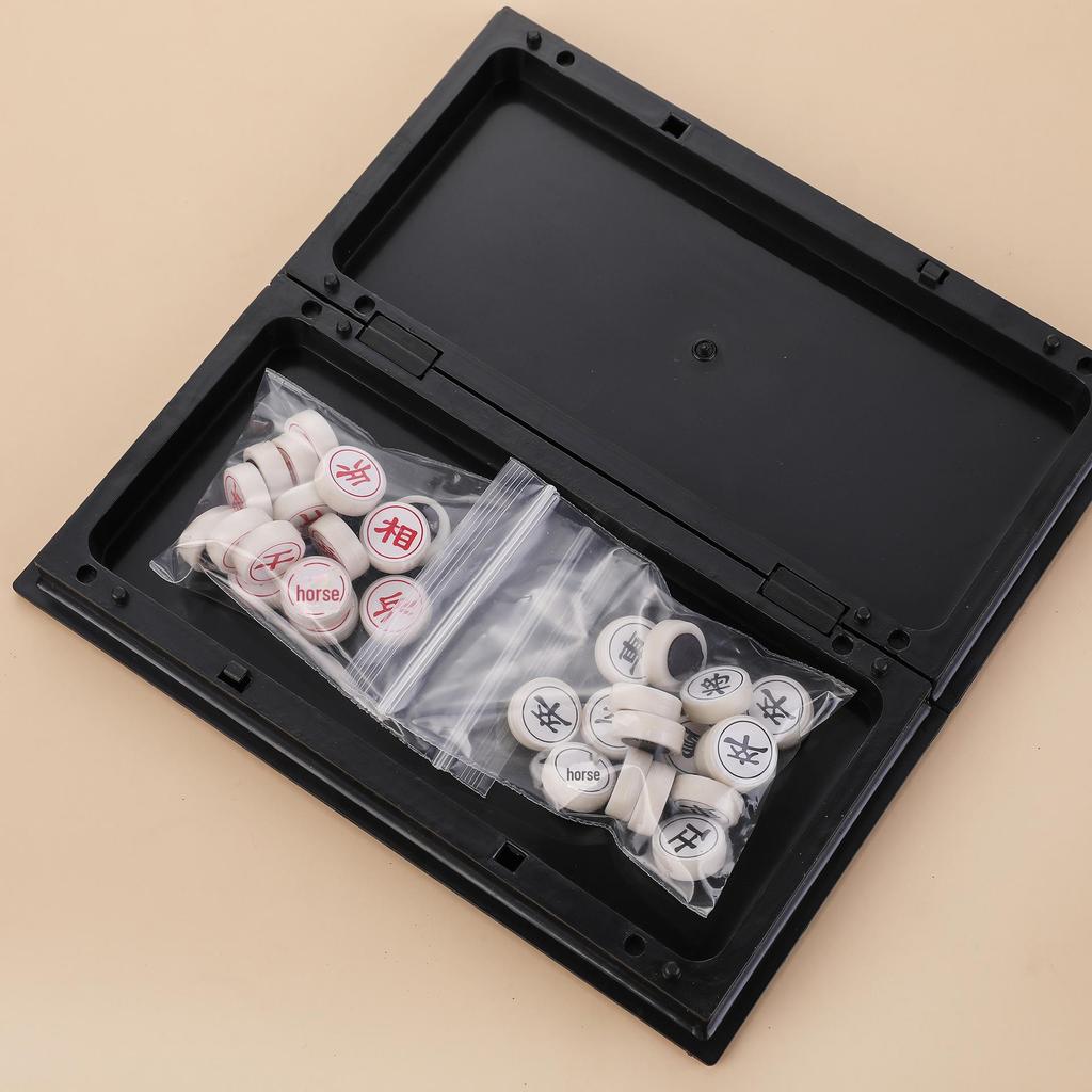 Portable Magnetic Chinese Chess Set for Kids – Folding Chessboard & Magnet Pieces