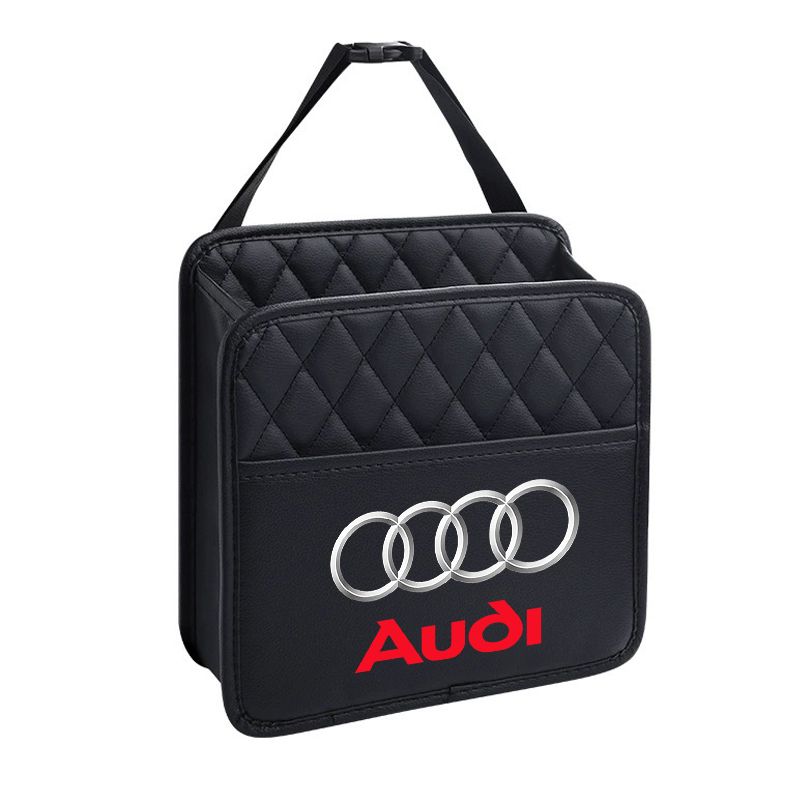 Car Storage Bag Multi-function Seat Back Storage Pocket Suspension for Audi Q3 Q5L Q7 Q2L S4 S5 S6 S7 S8 TT RS3 RS4 A6L A4L A3 A4 A7 A5 8P 8V 8L R8