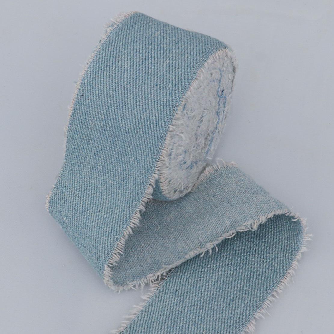 

Элегантный 4 см джинсовый двойной ус край шамбре лента рукав край сумка край шляпа головной убор ручная работа своими руками декоративная кружевная лента украшение для дома 4cm*5 yards/1 roll