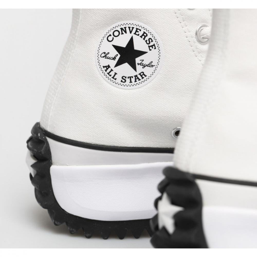 Converse Run Star Hike High Top Canvas Sneakers White