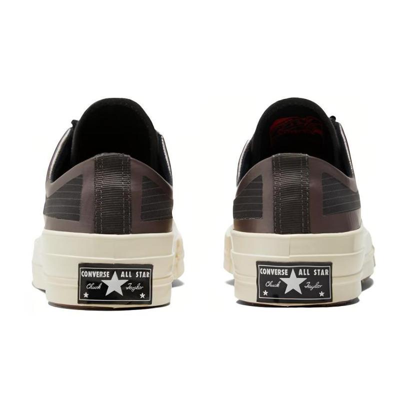 Converse 1970s Chuck Taylor All Star Vintage Abrasion Resistant Low Top Canvas Shoes Unisex Dark Grey Black