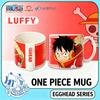 High Quality 1pc Official One Piece Egghead Arc Mugs-Luffy(Gear5/)ZoroChopper In Egghead Design Ceramic Drinkware for Manga Enthusiasts