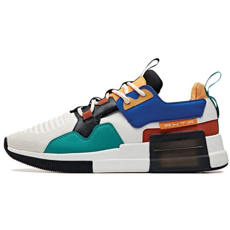 

Anta Кроссовки мужские Magic Cube Spliced Low-Top, белые, оранжевые, черные 11948888-3 43