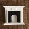 Dollhouse Miniature Furniture Fireplace Model Holiday Party Decoration Toy Ornament for Kindergarten School Student