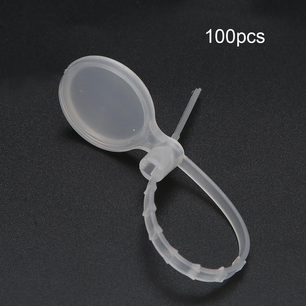 100PCS PP Anti Falling Durable Good Toughness Bird Foot Ring with Cover for Chickens Ducks Geese Livestock Farm