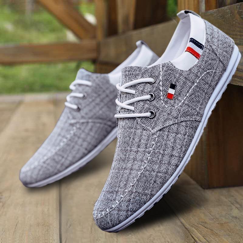 2024 Jarní Horký Výprodej Prodyšné Ležérní Plátěné Pánské Řidičské Módní Boty Chůze Pánské Boty Pánské Ležérní Boty
