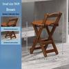 ZISIZ Foldable High-Back Bar Stool