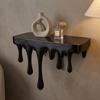 Stable Drip Floating Shelf 3D Printed Wall-Mounted Display Stand Plants Display Stand  Bedroom