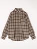 Ships Colors Men's Machine Washable Flannel Button-Down Shirt, Brown, Size XL, 211150013