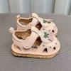 Summer New Infant Sandals Girls' Baby Shoes Squeaky Shoes Little Girl Princess Soft Sole Walking Shoes