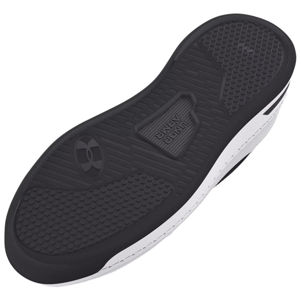Under Armour Court 96 White Black Unisex Sneakers 3028633-101