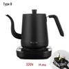 Intelligente Schwanenhals-Temperaturkontrolle Elektrische Pour-Over Kanne für Kaffee und Tee