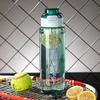 PP 1000ml Sports Water Bottle Large Capacity Outdoor Sports Kettle Colorful Plastic Cup  School