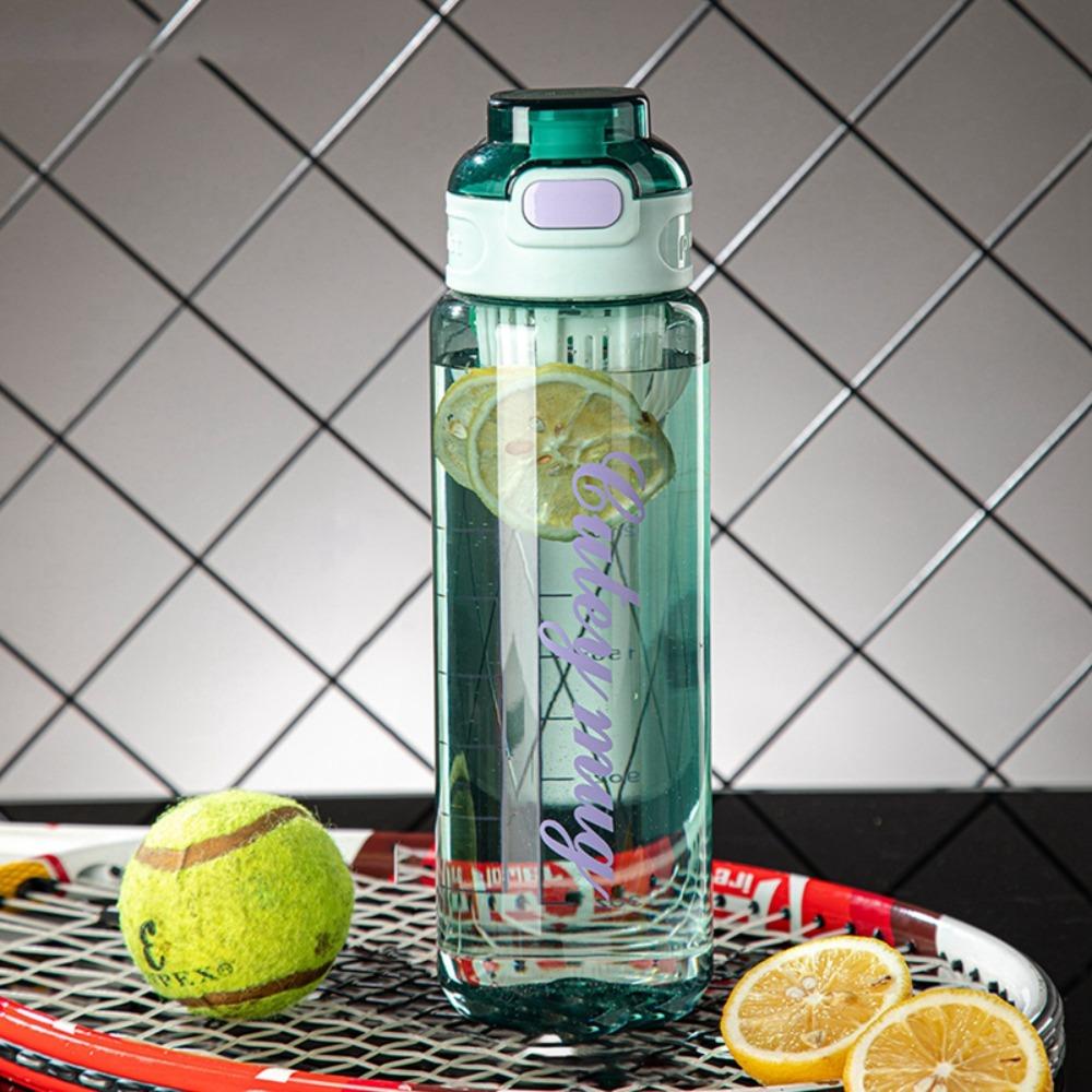 PP 1000ml Sports Water Bottle Large Capacity Outdoor Sports Kettle  Outdoor Travel