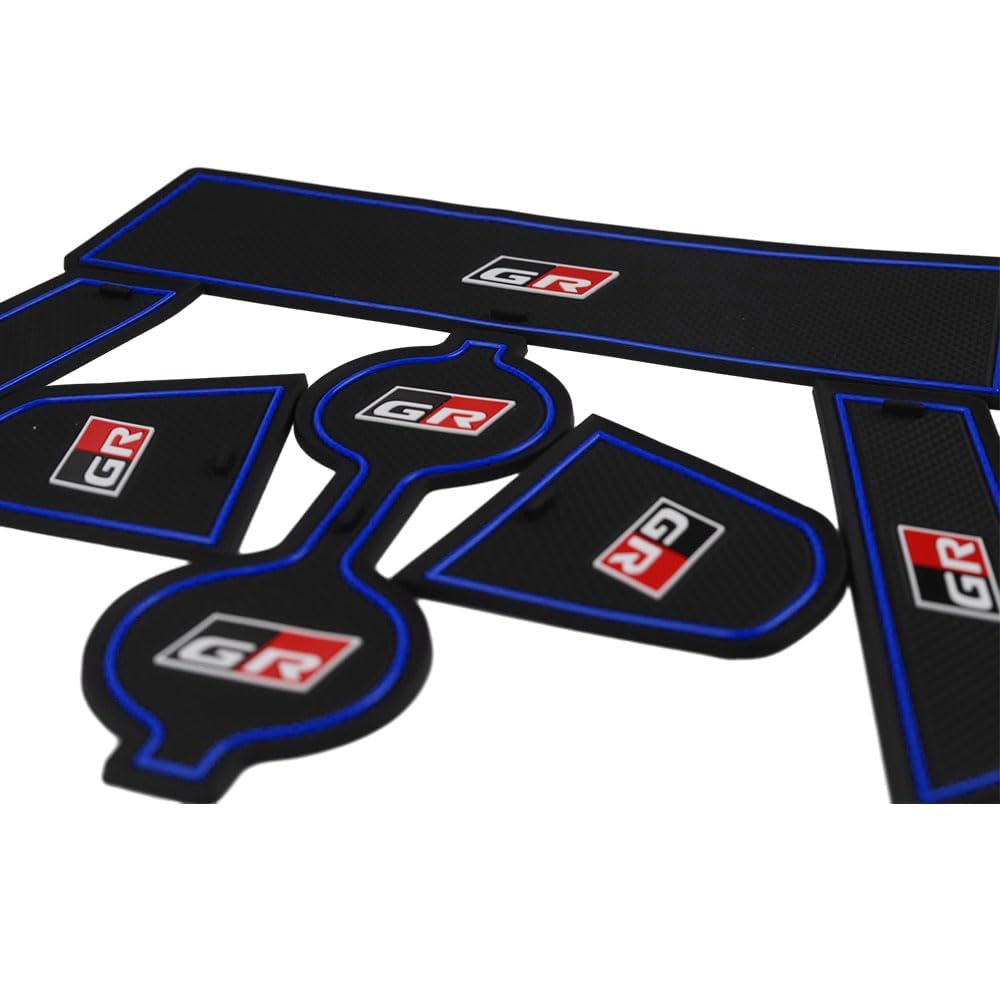 LEXLEYS Toyota GR86 ZN8 Serie Spezielle Türschlitzmatte Spezielle Innenraum-Gummimatte Tür