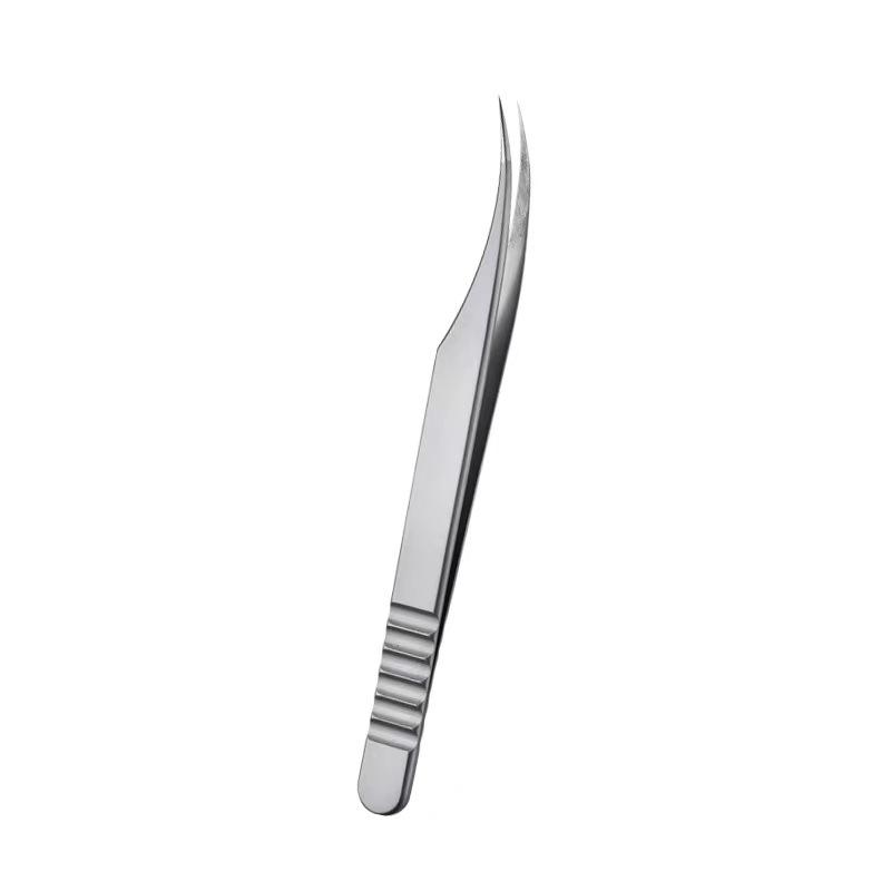 Ukraine Precision Curved Eyelash Tweezers for False Lash Application