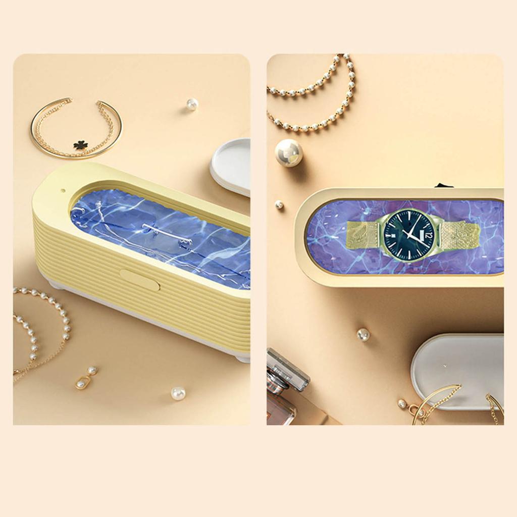 Professionelles Reinigungsgerät Multifunktionale Vibrationsreinigungsmaschine für Brillen Schmuck Ring Kontaktlinsen