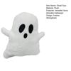 Plyšová hračka duch Halloween dekorativní polštářek pro domácí rozkládací pohovku Ghost Plushie rekvizita na slavnostní párty