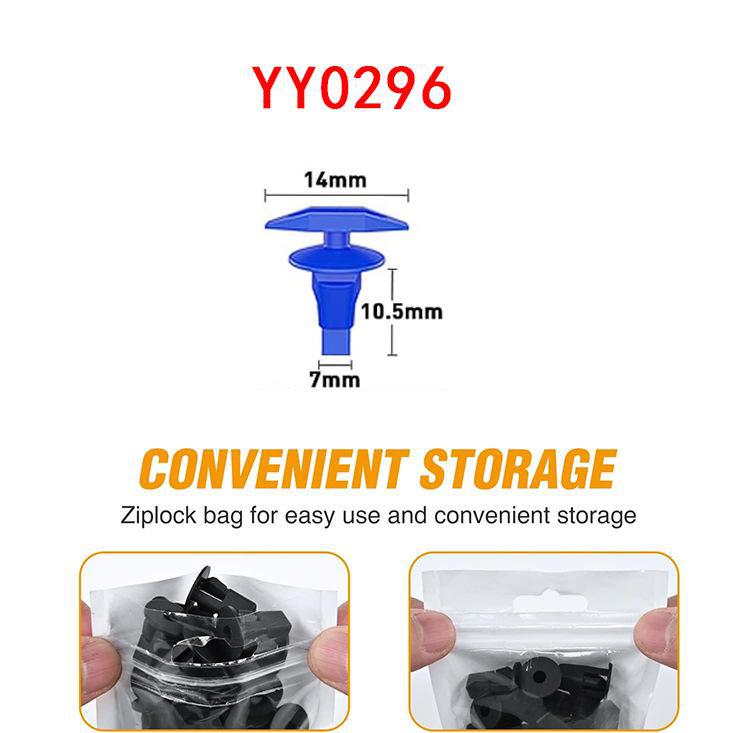 

Заклепки для накладки бампера двери автомобиля 20/50/100 шт. 10PCS per bag