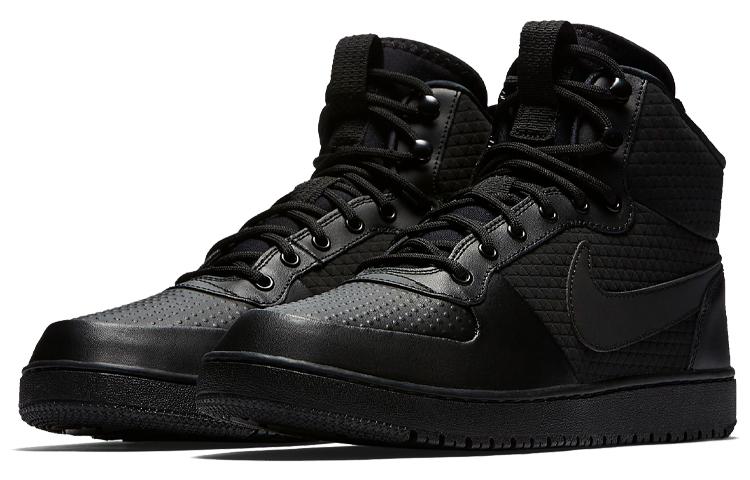 Nike Court Borough Mid Winter Triple Black AA0547-002