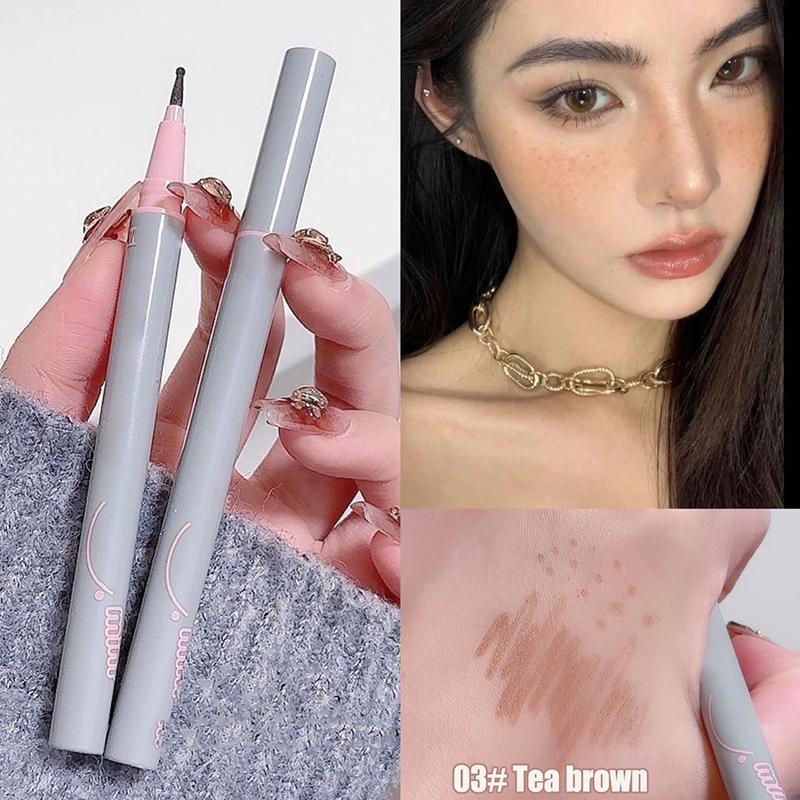 Natural Lifelike Fake Freckle Makeup Pen Liquid Lightweight Round Head Fake Spot Pen Long Lasting Waterproof Face Dot Mole New