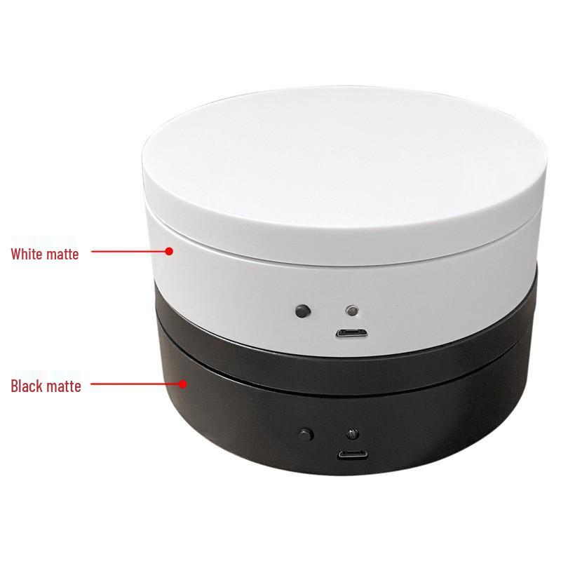 12cm USB Rotating Display Stand for Live Streaming, Jewelry, and Crystal Ornaments