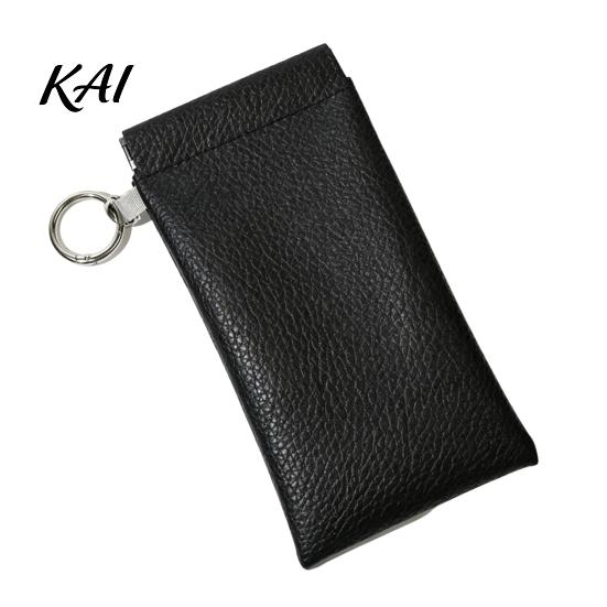 Fashion Glasses Container Portable Faux Leather Sunglasses Bag with Hook for Women, Compact Organizer Anti Lost Holder Eyewear Lipstick And