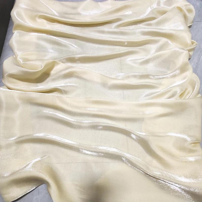 Wide 150cm 1Yard Mermaid Girl Gradient Color Fantasy Satin Fabric for Wedding Dress Hanfu Fashion Clothing Diy Sewing Cloth
