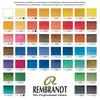 Talence Japan Feste Aquarellfarbe Rembrandt Transparente Aquarellfarbe 48 Farbset T0583-8648