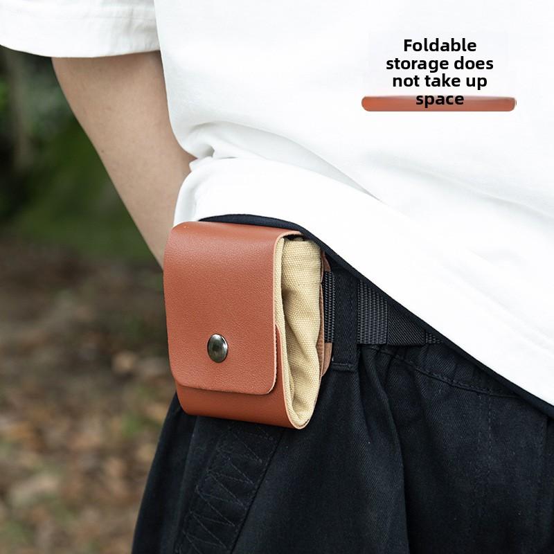 Borsa da Raccolta Esterna Borsa per Raccogliere Frutta Strumento da Appendere alla Vita Marsupio Borsa a Coulisse Borsa Pieghevole in Tela Borsa per Riporre Strumenti