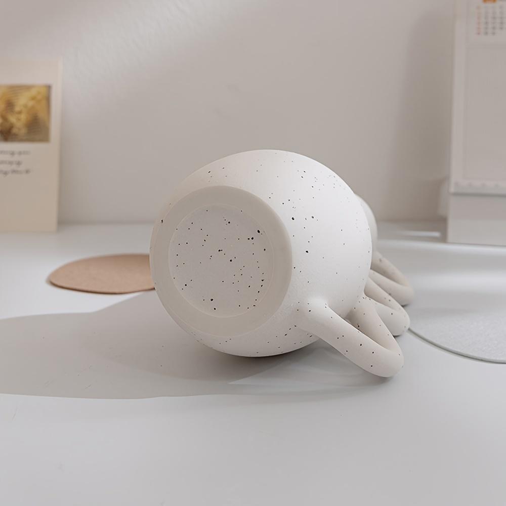 Lemo Wabi Sabi Ceramic Vase Nordic Minimalist Flower Pot Living Room Decor