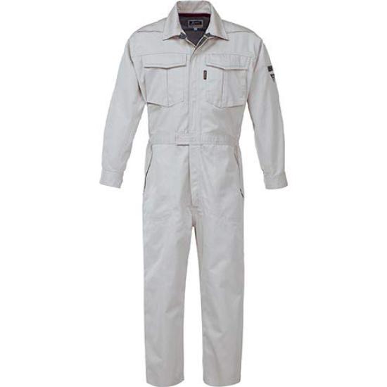 Xebec Coveralls Silver Gray 34007-22-M