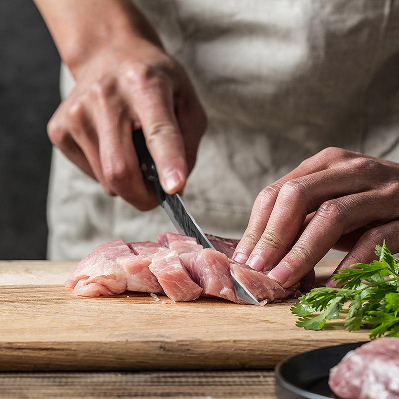 Forged Butcher Knife Kitchen Paring Boning Knife Handmade Utility Meat Cleaver Chef Filleting Knife Outdoors Fishing Knife