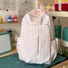 Schoolbag Polka Dot Japanese Ins Versatile Travel Backpack Small Female Student Lightweight High Value Research Backpack Small School Bag