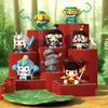 Nezha Ao Bing LEGO-Compatible Micro-Particle Cartoon Figure Educational Toy.