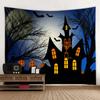 Tapestry Halloween Dekoracja Ściany Tło Domu Wisząca Tkanina Salon Pokój Tapestry Drukowanie Cyfrowe 3D Tapestry Imprezowe