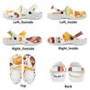 Unisex EVA Beach Shoes Colorful Printed Ventilated Easy Clean Slip On Beach Shoes Pool Area Bathroom Home Walking Shoes Beach Wear