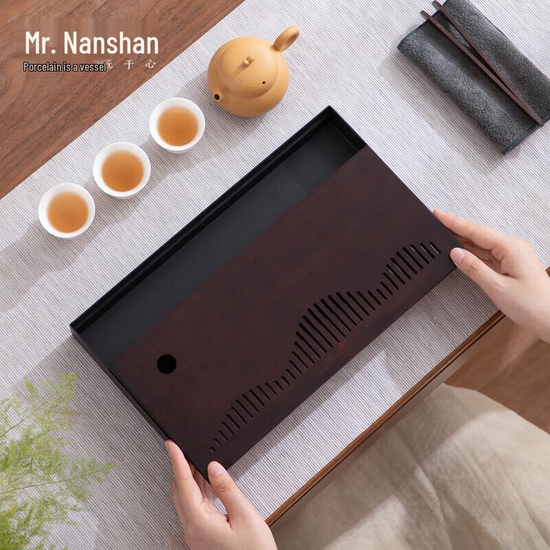 Bamboo Kung Fu Tea Tray with Drainage